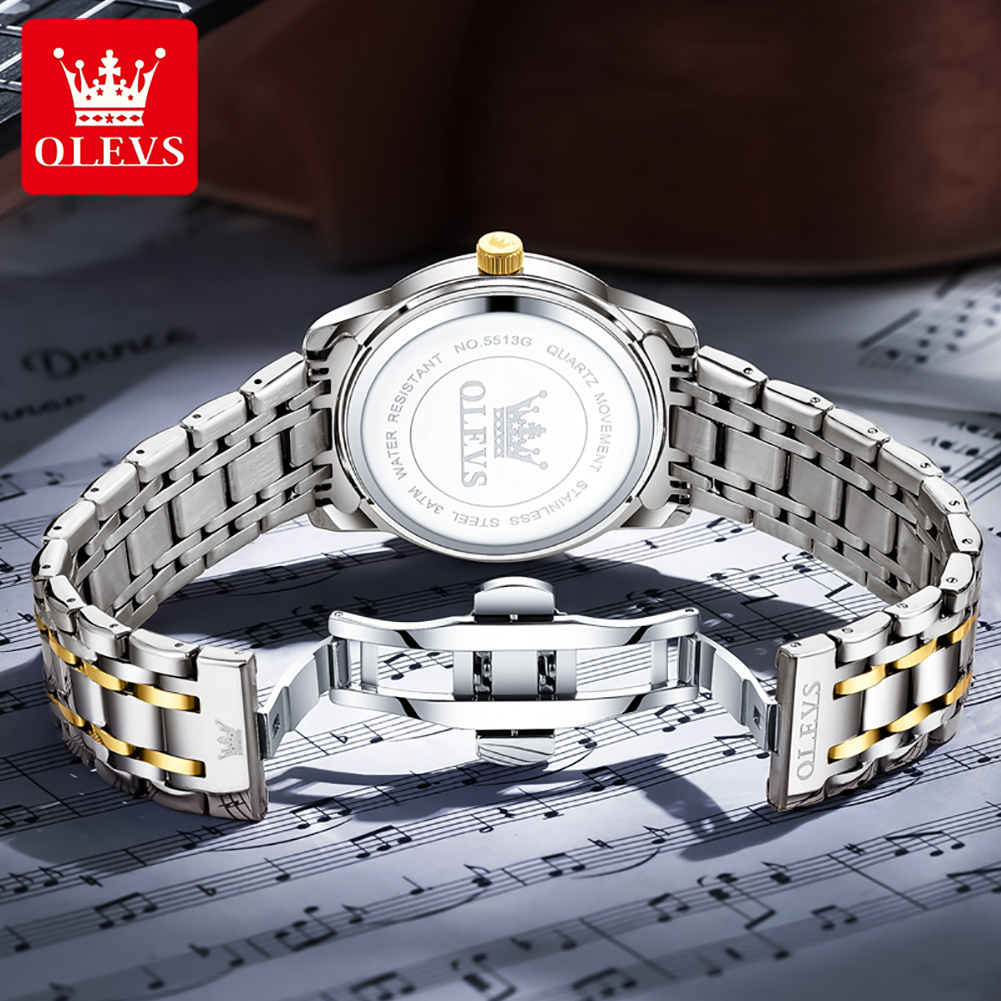 OLEVS Brand Fashion men's watc - Luxury Watch Logos 评论和价格