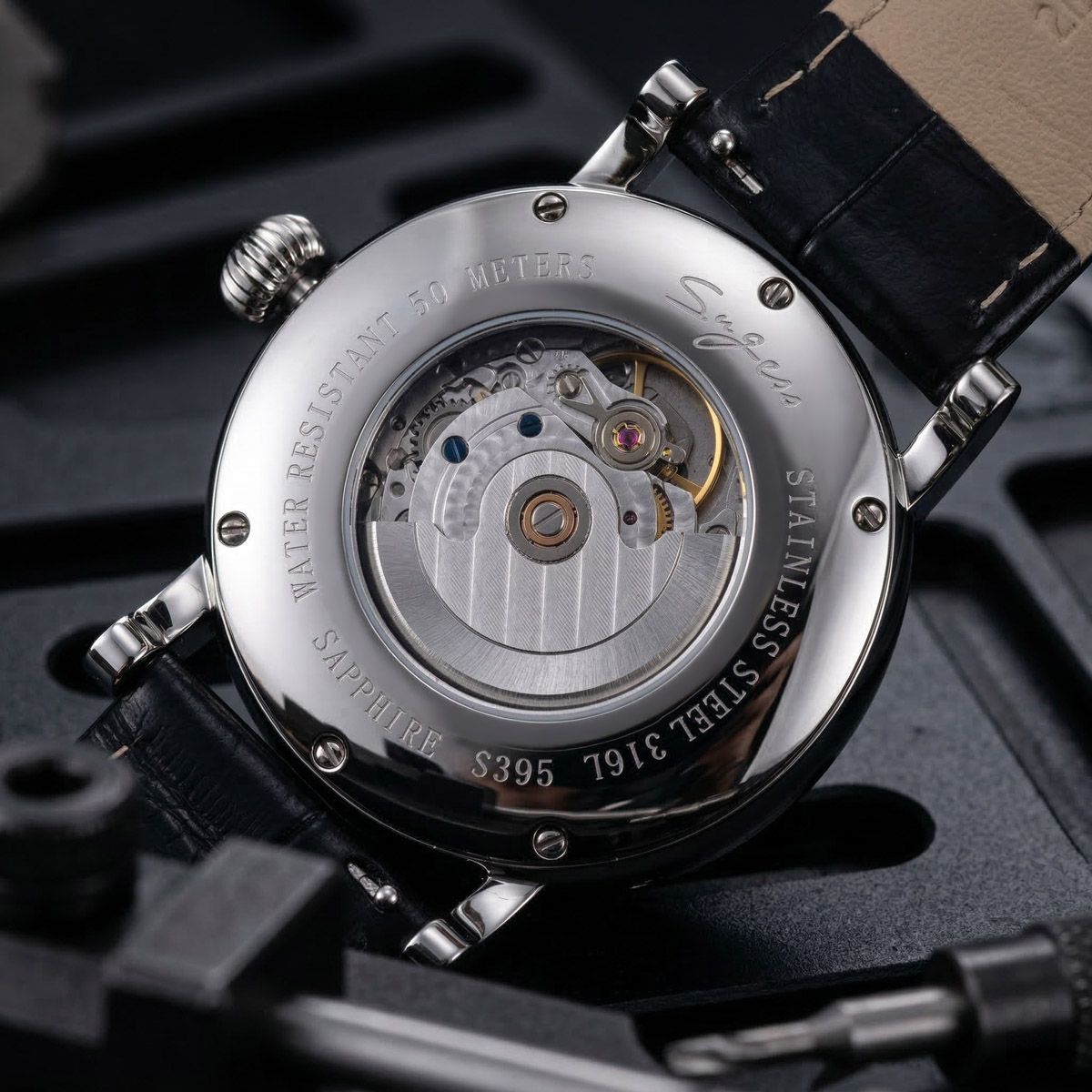 Sugess Watches for Men Automat - Moonphase Complication Watch 评论和价格