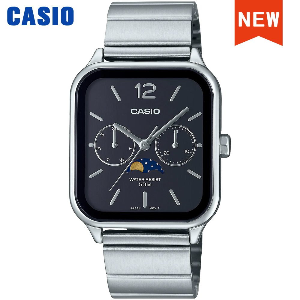 Casio Wrist Watch for Men Fash - Moonphase Complication Watch 评论和价格