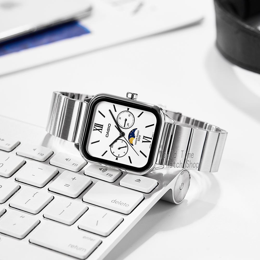 Casio Wrist Watch for Men Fash - Moonphase Complication Watch 评论和价格