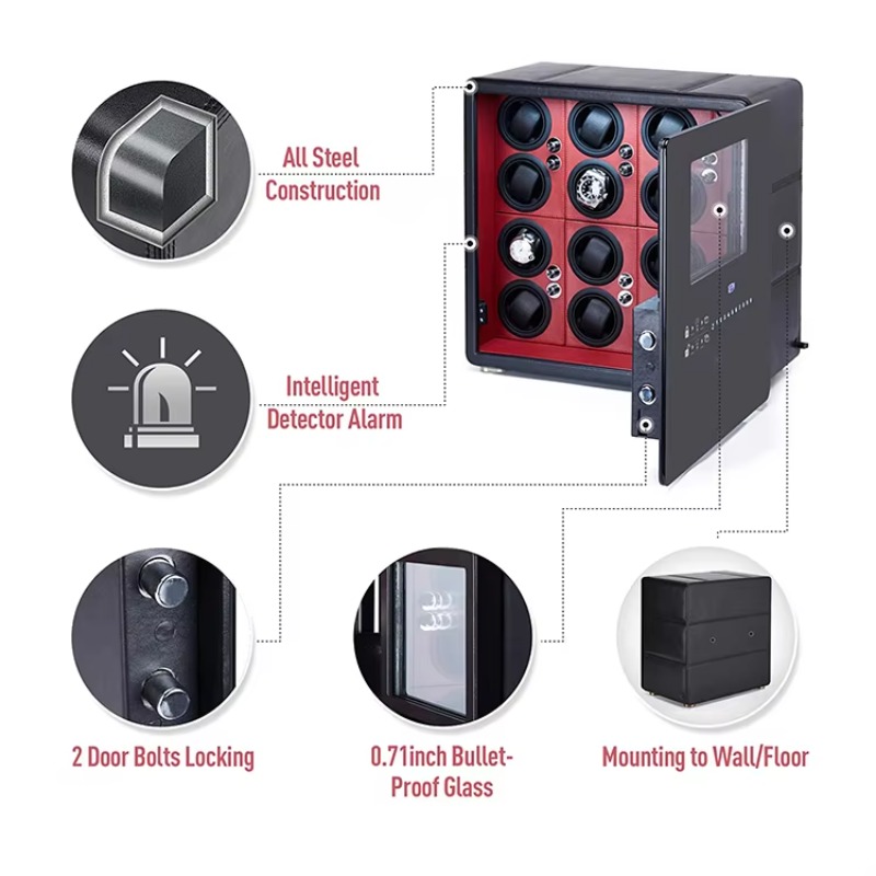 Luxury 12 Automatic Rotors and - Luxury Watch Storage 评论和价格