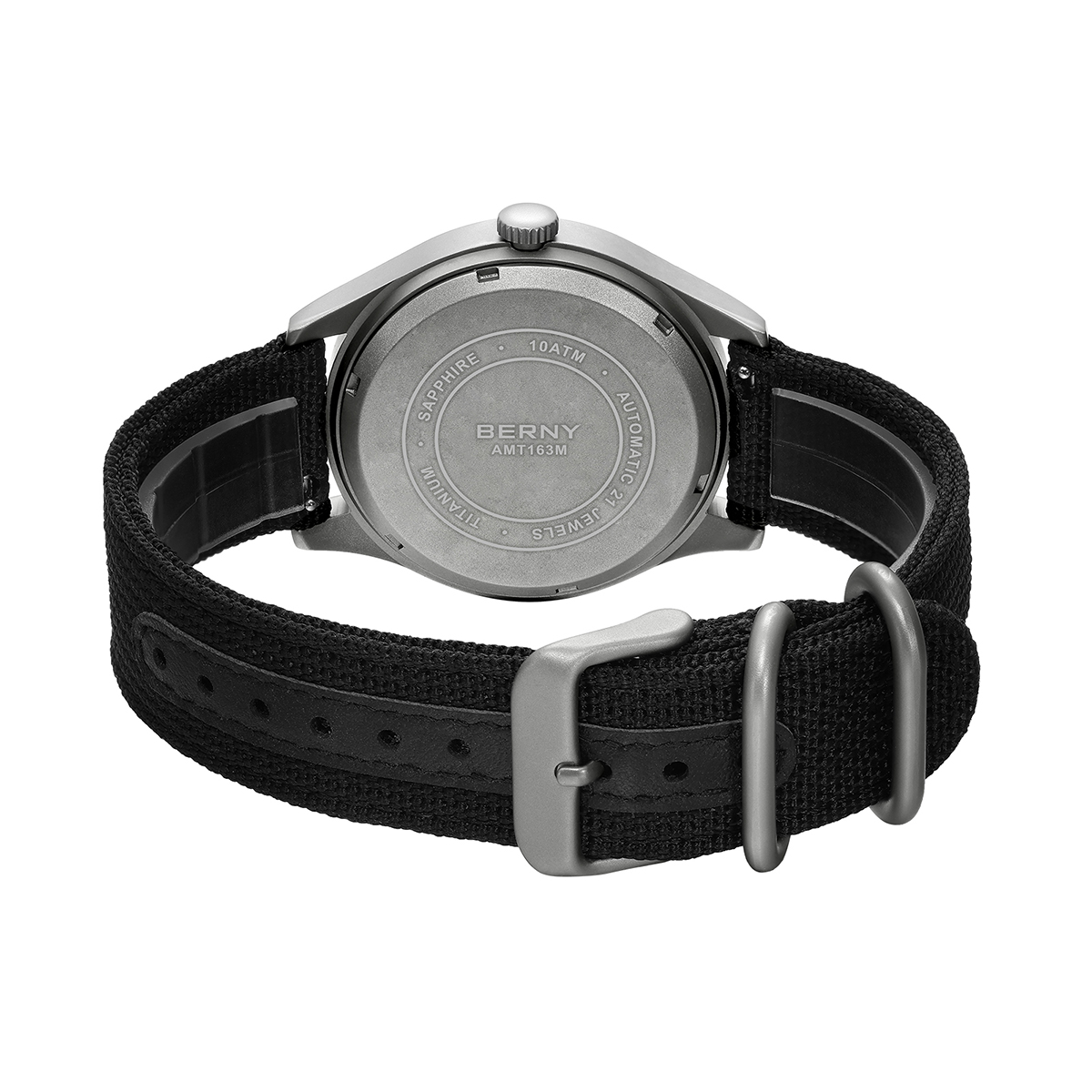 BERNY Titanium Automatic Men's - Titanium Sport Watch 评论和价格