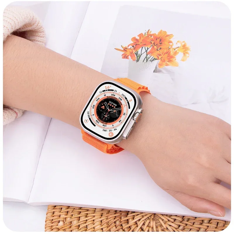 Alpine Loop for apple watch ba - Titanium Sport Watch 评论和价格