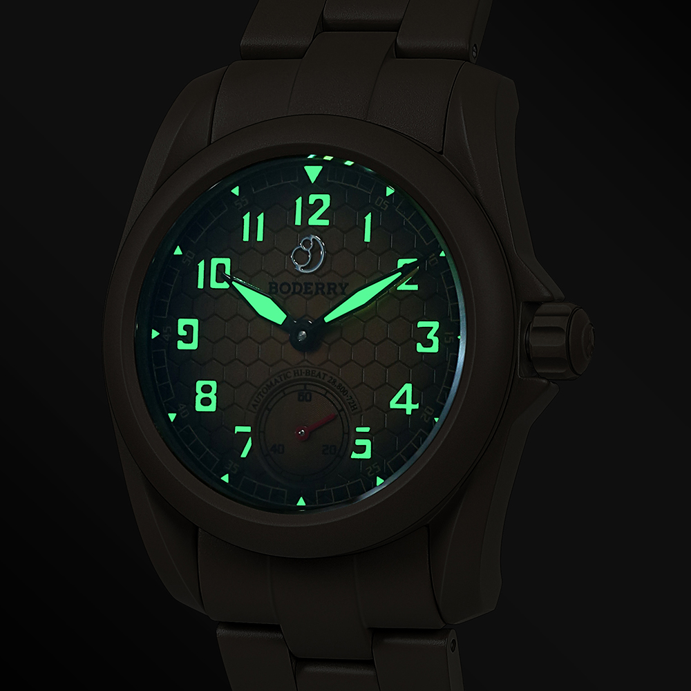 BODERRY Field Watch VOYAGER S7 - Titanium Sport Watch 评论和价格