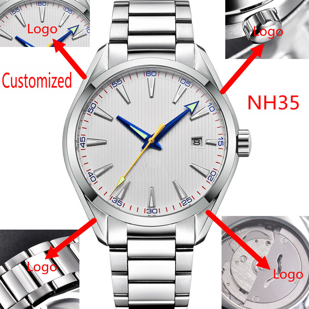 Custom Logo 41mm Men Miyota/NH - Luxury Watch Logos 评论和价格