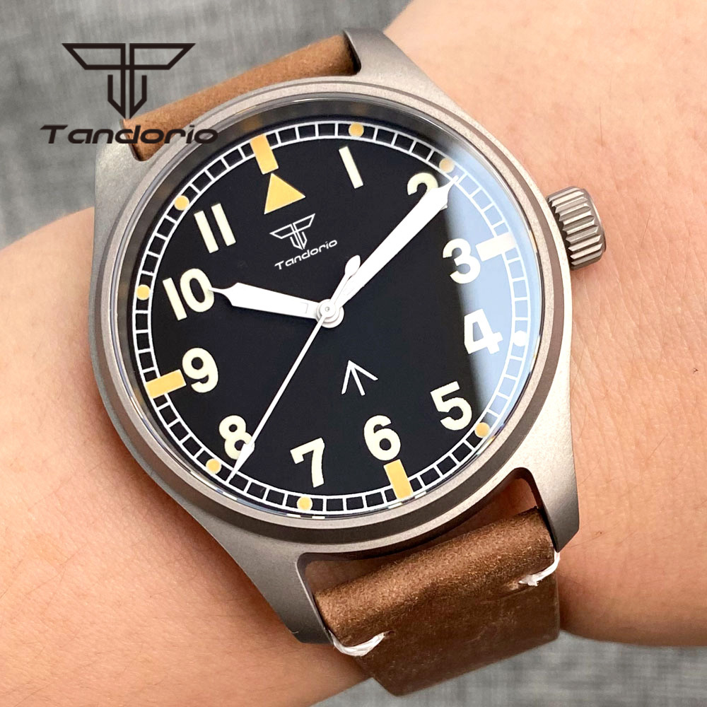 Tandorio Titanium NH35A 39mm A - Titanium Sport Watch 评论和价格