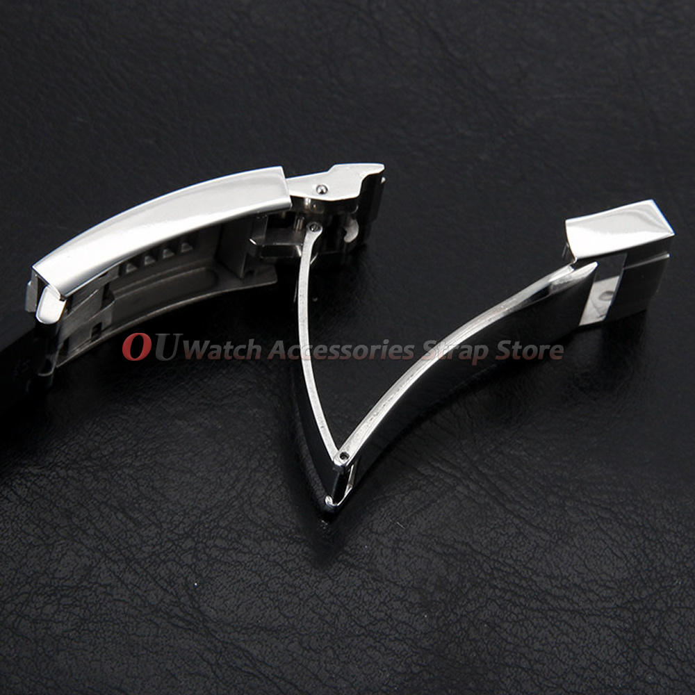 9mmx16mm Stainless Steel Deplo - Luxury Watch Face 评论和价格