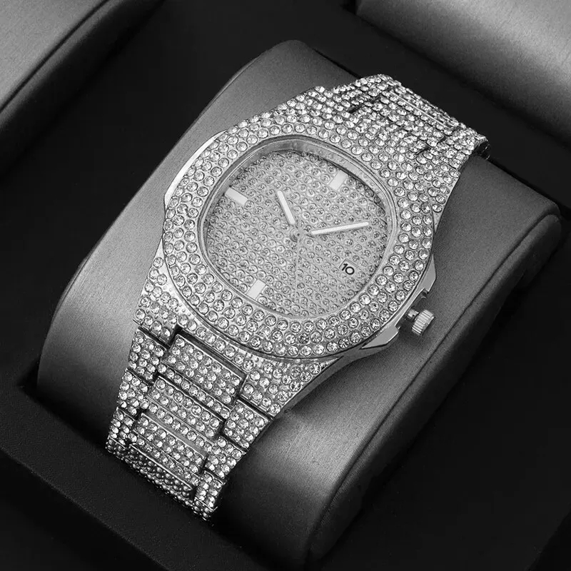 New Fashionable Full Diamond M - Luxury Watch Trading 评论和价格