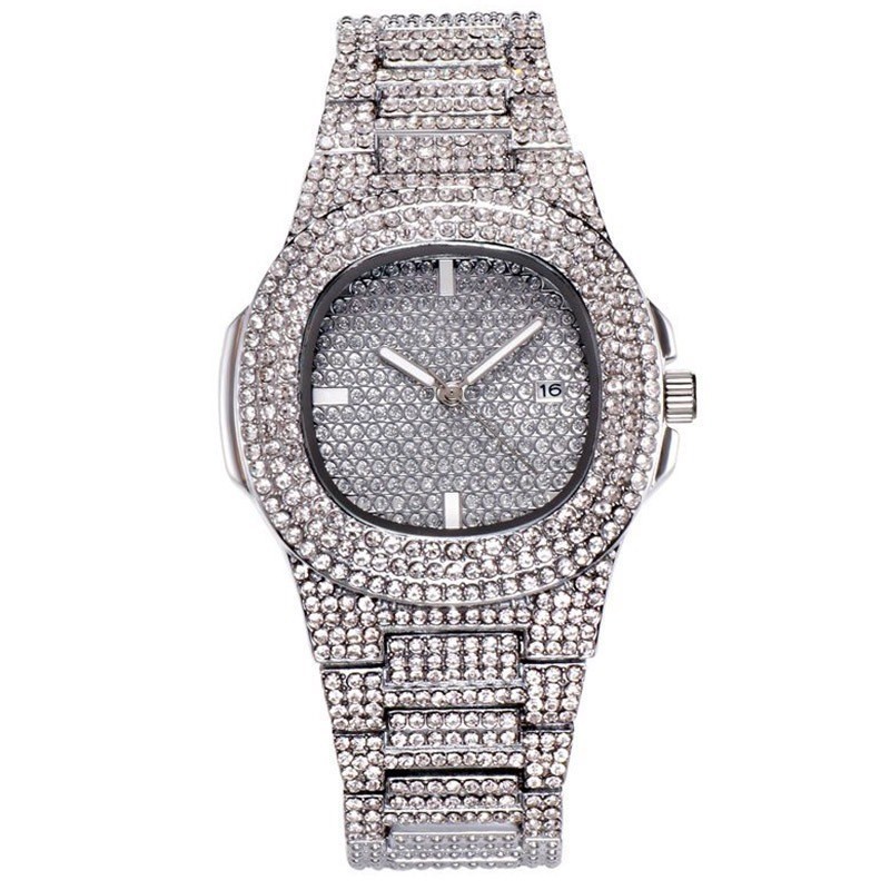 New Fashionable Full Diamond M - Luxury Watch Trading 评论和价格