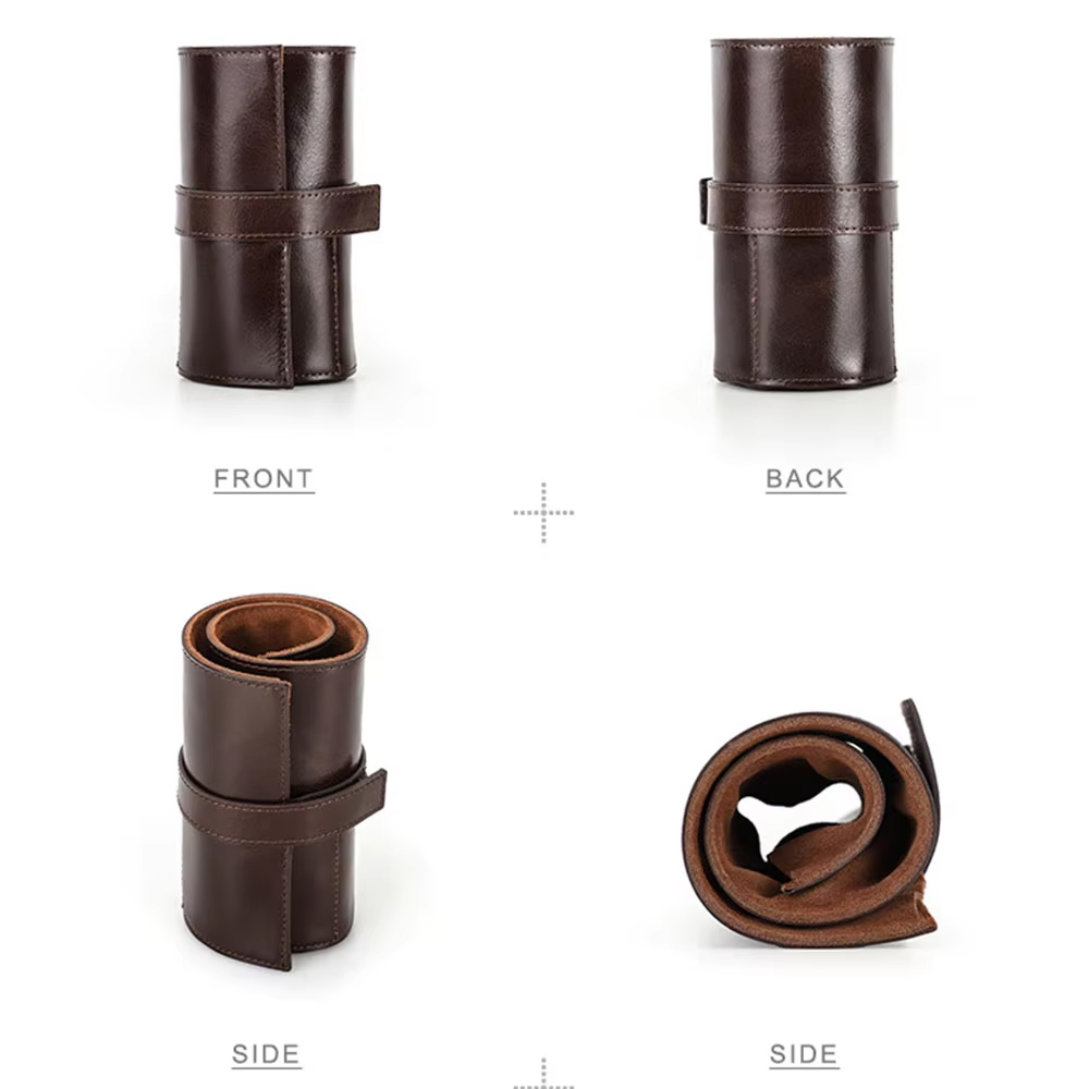 100% Genuine Cowhide Leather W - Luxury Watch Case 评论和价格