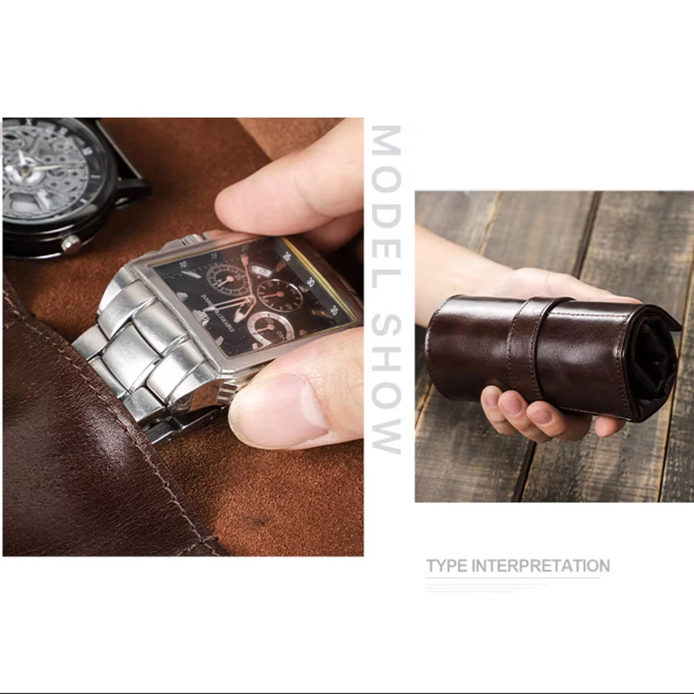 100% Genuine Cowhide Leather W - Luxury Watch Case 评论和价格